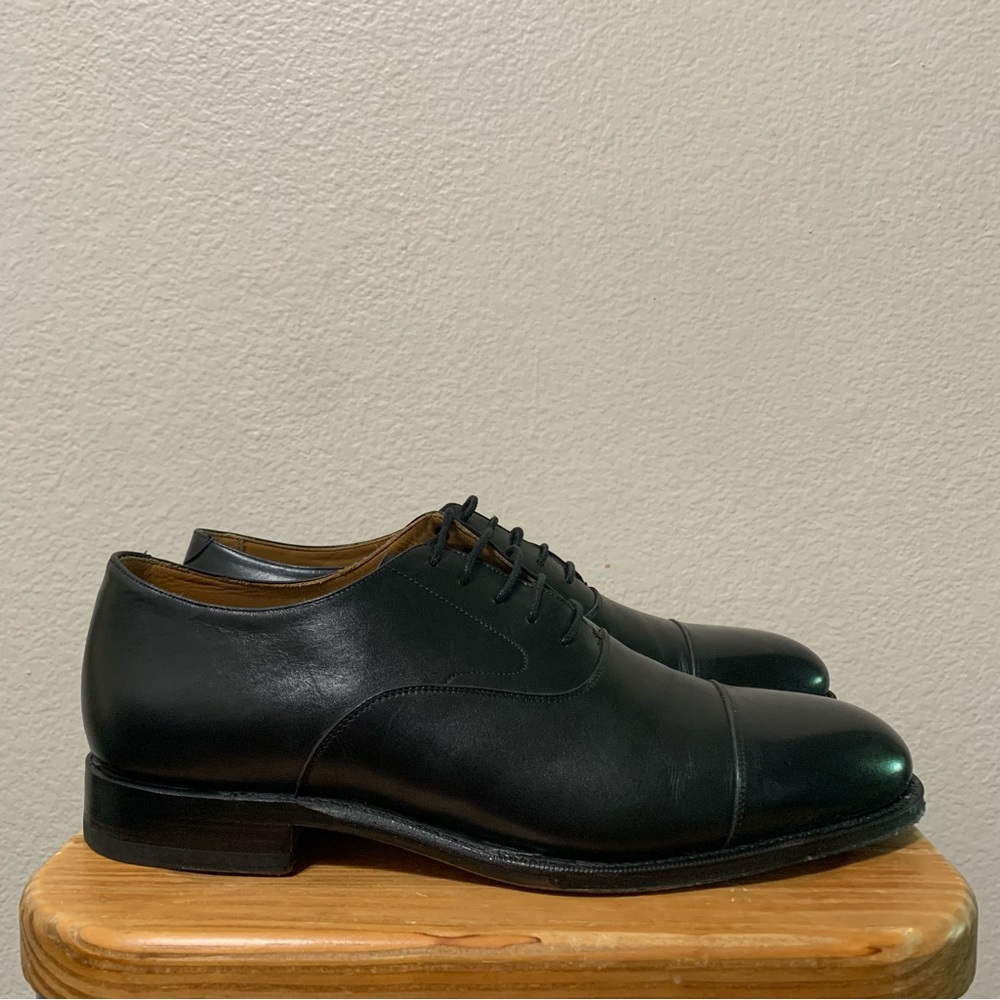 Meermin Oxford, Color: Black Calf; US Size: 10.5 E (Medium), UK Size: 9.5 E